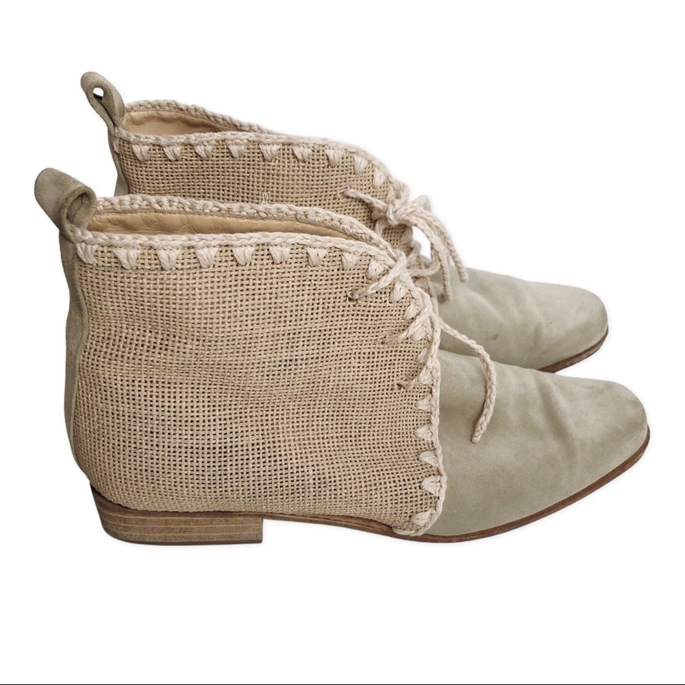 Vintage 90’s Massimo Scolari Made in Italy tan boots 9